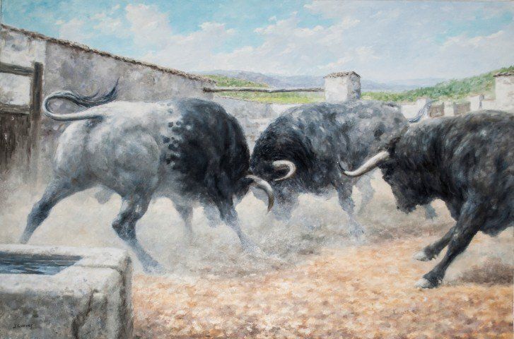 PELEA DE TOROS GRANDE  3