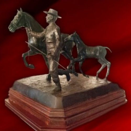 PRESENTANDO YEGUA CON POTRO